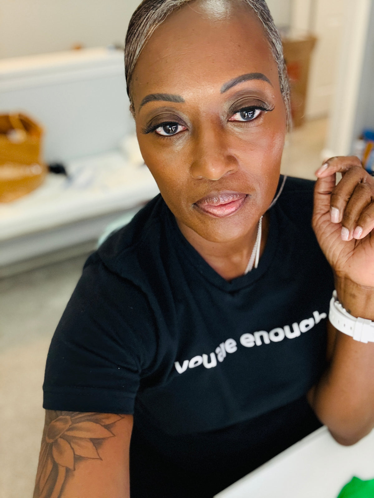 You Are Enough Unisex Tee 🤍