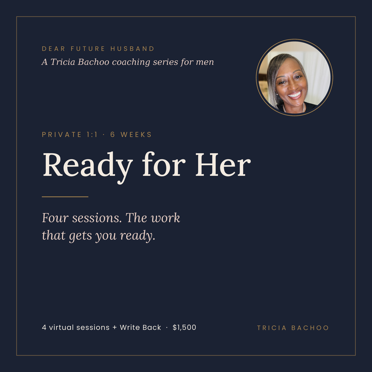 Ready for Her — 6-Week Private Coaching for Men