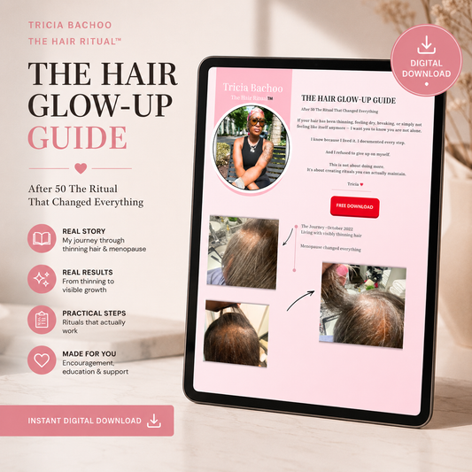 The Hair Glow-Up Guide™ — Free Hair Care Guide for Women After 50