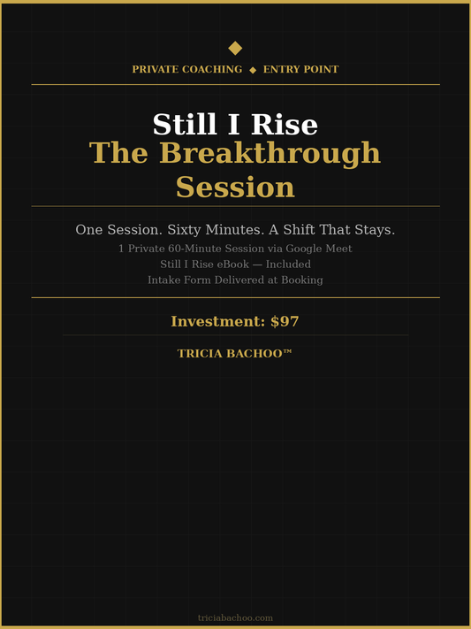 Still I Rise — The Breakthrough Session + ebook